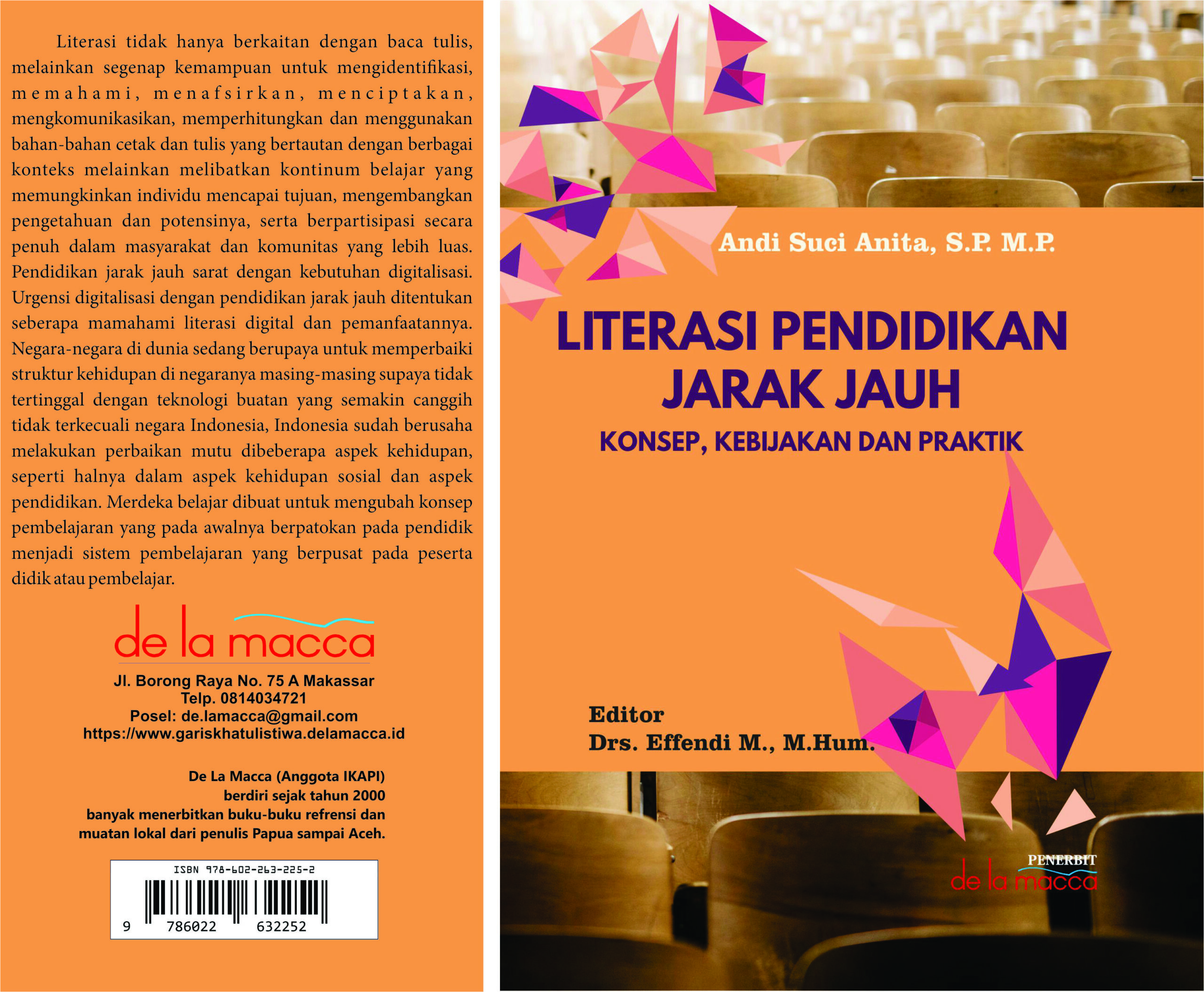 LITERASI PENDIDIKAN JARAK JAUH KONSEP, KEBIJAKAN DAN PRAKTIK || Andi Suci Anita, S.P., M.P