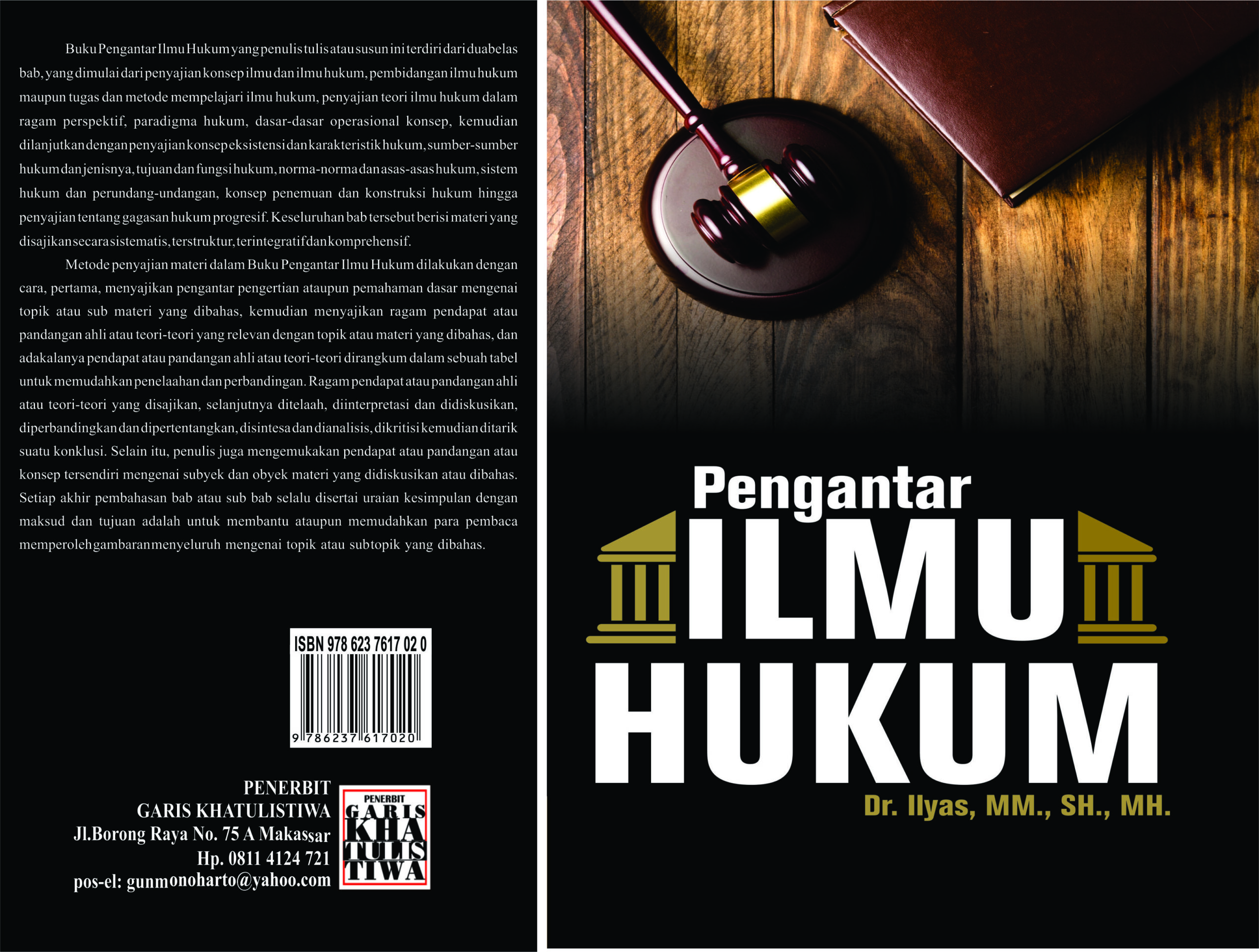 PENGANTAR ILMU HUKUM || Dr. Ilyas S.H., M.H.
